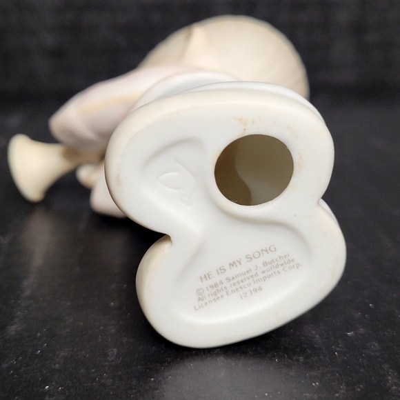 1984 Precious Moments 'He Is My Song' #12394 - Picture 14 of 15